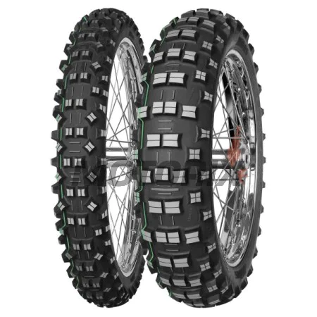 Zadní off-road pneumatika -MITAS- 140/80-18, TERRA FORCE-EF, super lehká, zelená