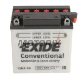 Akumulátor -EXIDE- 12N9-3B, 9Ah 12V