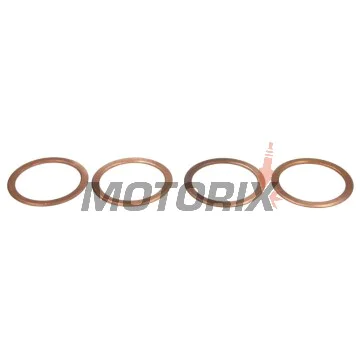 Těsnění výfuku -WINDEROSA- Kawasaki H2 Ninja 1000 2019, Kawasaki Ninja 1000 2020, Kawasaki ZX-10R 1000 2011-2019, Kawasaki ZX-6R 600 1998-2012, Kawasaki ZX-6R 636 2003-2006, 2013-2022, Kawasaki ZZR 600 2005-2008