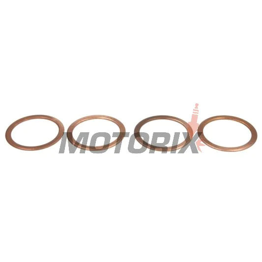 Těsnění výfuku -WINDEROSA- Kawasaki H2 Ninja 1000 2019, Kawasaki Ninja 1000 2020, Kawasaki ZX-10R 1000 2011-2019, Kawasaki ZX-6R 600 1998-2012, Kawasaki ZX-6R 636 2003-2006, 2013-2022, Kawasaki ZZR 600 2005-2008