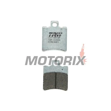 Brzdové destičky -TRW- MCB696EC, Aprilia SR/Leonardo/Gulliver, Benelli K2/Velvet, Gilera Runner/NRG/Typhoon, Honda SH/X8R, Malaguti F10/F12/Ciak, Piaggio NRG/TPH/Typhoon/Zip, Suzuki Katana (1992-2018)