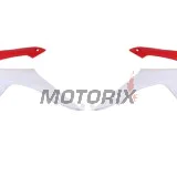Přední boční plasty -POLISPORT- červené/bílé, HONDA CRF 250/450 2013-2017