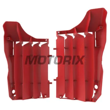 Chrániče chladiče -POLISPORT- červený, HONDA CRF 250 2018-2019