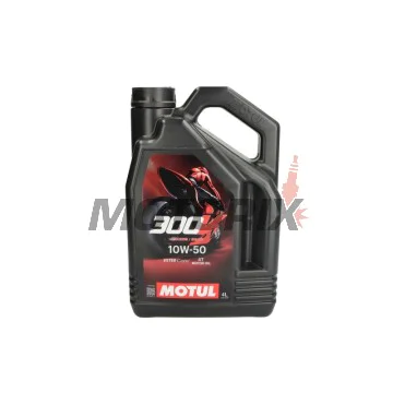 Motorový olej -MOTUL- 300VRR 10W50 4L 112535, 10W50, plná syntetika + ester, 4L