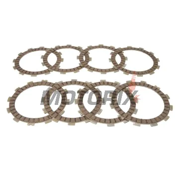 Sada spojkových lamel -4 RIDE- TCS1293, Honda CRF250R/X & 300X (2004-2017), KTM EXC-F 250 (2005-2013), KTM SX-F 250/250 4T (2005-2012), KTM SXS-F 250 (2006-2009), KTM XC-F 250 (2011-2012)