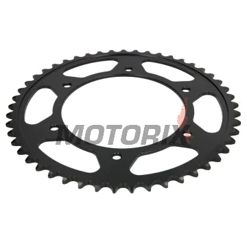 Zadní rozeta -JT- JTR5,49, 49 zubů, ocelový, Aprilia ETX 125 1985-1987, ETX 350 1988-1990, ETX 50 1984, Moto 650 1995-1999, Pegaso 600 1990, 1992-1993, Pegaso 650 1992-2004, 2007-2009, Tuareg 350 1988-1990, Tuareg 600 1988-1992