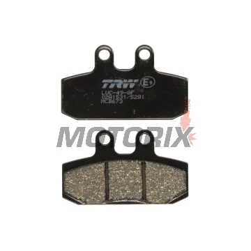 Brzdové destičky -TRW- MCB673, Honda CMX Rebel 250 (1997-1999), SJ Bali 50/100 (1993-2000), Simson Schikra 125 (1999-2000)