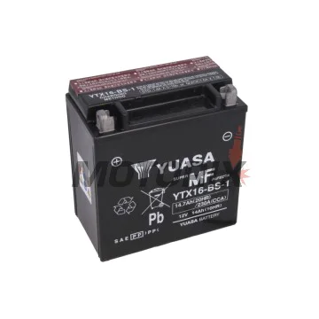 Akumulátor -YUASA- YTX16-BS-1, 15Ah 12V