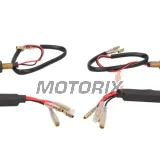 Sada blinkrů -OXFORD- ATOM Mini, 3 LED, černé