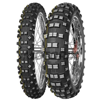 Zadní off-road pneumatika -MITAS- 140/80-18, TERRA FORCE-EF, super, žlutá