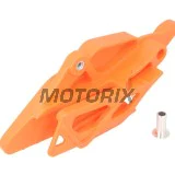Vodítko řetězu -POLISPORT- oranžový, polyuretan, KTM EXC, EXC-F, SX, SX-F, XC, XC-F 125-500 2022-2024