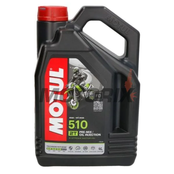 2taktní olej -MOTUL- 510, 2T, polosyntetika, 4L