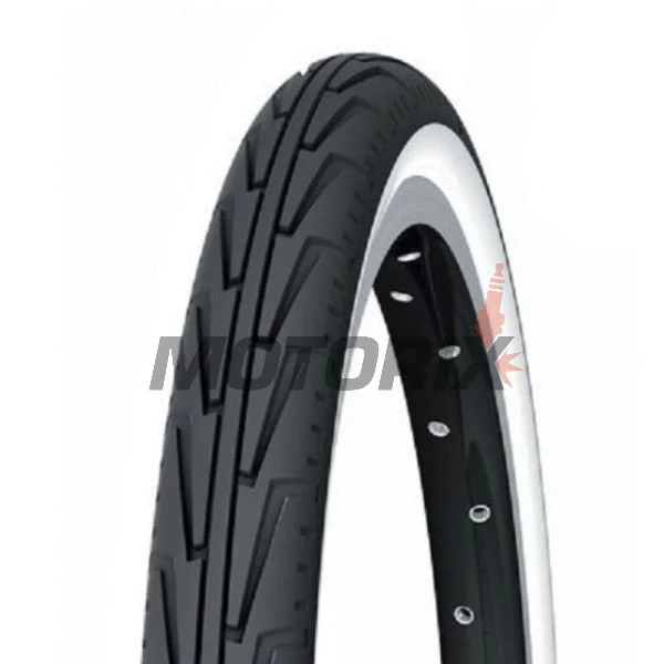 Plášť na kolo -MICHELIN- 24X1.75, CITYJ, bílá