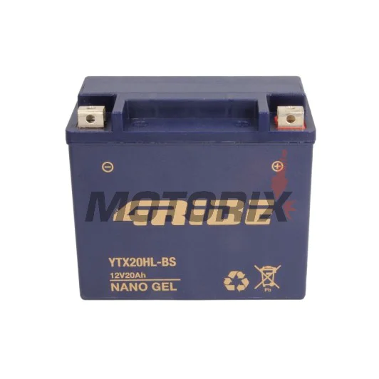 Akumulátor -4 RIDE- YTX20HL-BS 4RIDE GEL, 20Ah 12V
