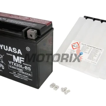 Akumulátor -YUASA- YTX20L-BS, 19Ah 12V
