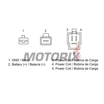 Regulátor dobíjení -DZE- regulátor dobíjení, 12V, 35A, YAMAHA VMX-12 1200 1996-2007
