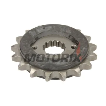 Přední pastorek -JT- JTF513,17RB, 17 zubů, s gumový tlumič, Cagiva Raptor 1000 2001-2006, V-Raptor 1000 2001-2006, X-Raptor 1000 2002-2003, X-Tra Raptor 1000 2001-2005, Kawasaki GPX 500 1988, GPX 600 1988-1990, 1993-2000, GPX 750 1987-1988