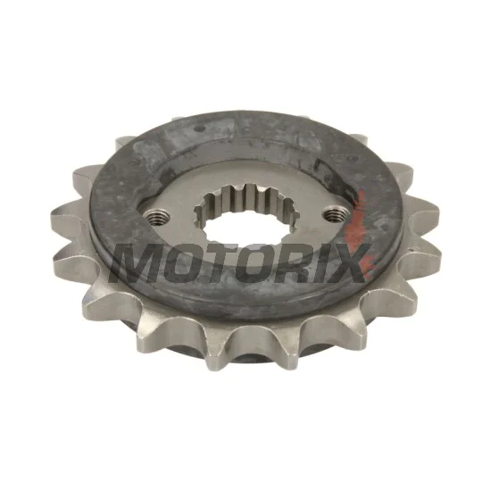 Přední pastorek -JT- JTF513,17RB, 17 zubů, s gumový tlumič, Cagiva Raptor 1000 2001-2006, V-Raptor 1000 2001-2006, X-Raptor 1000 2002-2003, X-Tra Raptor 1000 2001-2005, Kawasaki GPX 500 1988, GPX 600 1988-1990, 1993-2000, GPX 750 1987-1988