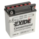 Akumulátor -EXIDE- 12N9-3B, 9Ah 12V
