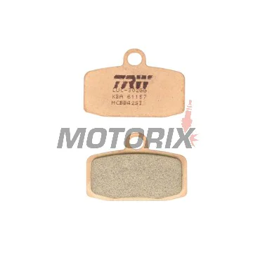 Brzdové destičky -TRW- MCB842SI, Husqvarna TC85 (2014-2020), KTM Freeride 250R/350/350E (2012-2017), KTM SX85/85BW (2012-2020), KTM SXS85 (2013-2014)