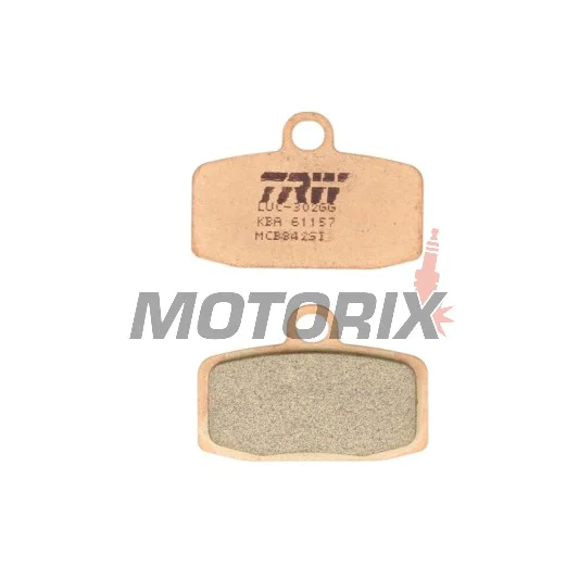 Brzdové destičky -TRW- MCB842SI, Husqvarna TC85 (2014-2020), KTM Freeride 250R/350/350E (2012-2017), KTM SX85/85BW (2012-2020), KTM SXS85 (2013-2014)