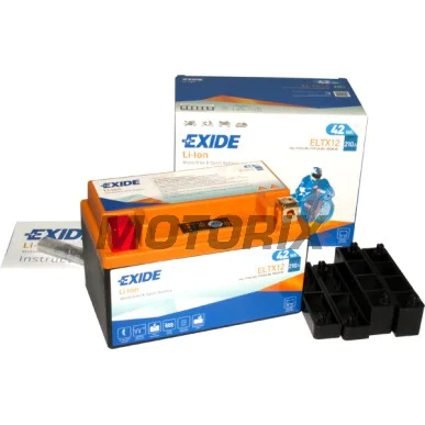 Akumulátor -EXIDE- ELTX12, 42Wh (4Ah), 12V, Lithium-ion