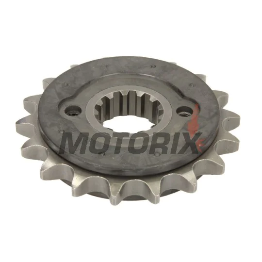 Přední pastorek -JT- JTF339,18RB, 18 zubů, s gumový tlumič, Honda CB 1000 1993-1998, CB 100 1974, 1976, CB 1100 1981-1983, 2000-2003, 2013-2015, CB 1300 1997-1999, 2003-2013, CB 750 1978-1984, CB 900 1979-1982, CBR 1000 1987-2000, CBR 1100 1996-2008
