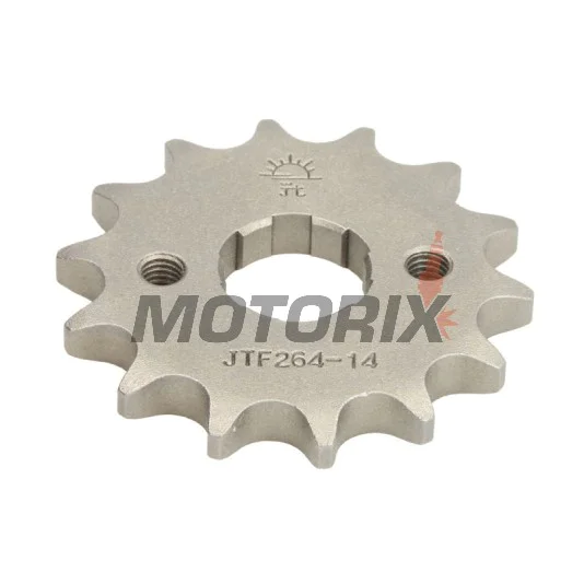 Přední pastorek -JT- JTF264,14, 14 zubů, Derbi Senda 125 2004-2007, Honda C 89 1966, C 90 1975-1986, CBZ 125 2001, EZ 90 1993-1996