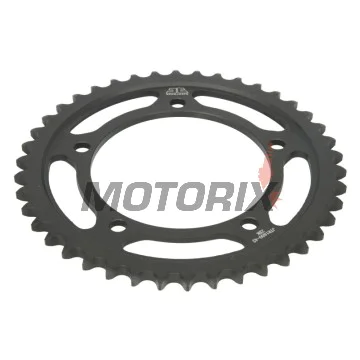 Zadní rozeta -JT- JTR1800,42ZBK, 42 zubů, černý zinek, ocelový, Suzuki GSF 1200 2006, GSF 1250 2007-2016, GSX 1250 2010-2017, GSX 1300 2007-2013, 2017, GSX 1340 2008-2016, GSX-R 1000 2001-2008, SV 1000 2003-2007, Triumph Daytona 955 2001-2002