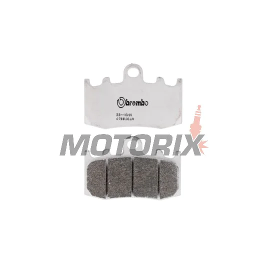 Brzdové destičky -BREMBO- 07BB26LA, BMW K 75/1200GT/1200LT/1200RS/1200R/1200S, R 850RT/1100S/1150RS/1150RT/1200R 1991-2012