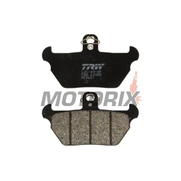 Brzdové destičky -TRW- MCB621, BMW K100RS 16V, K100LT ABS, K1100RS/ABS, K1100LT (1990-1998), R80/R80R (1991-1994)