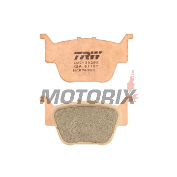 Brzdové destičky -TRW- MCB769SI, Honda TRX FourTrax Rancher/Rincon/Sportrax - 420-650cc, 2003-2013