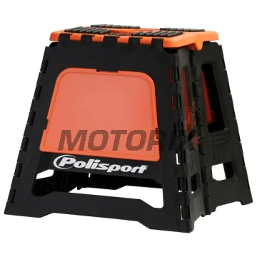 Servisní stojan -POLISPORT- motokros, enduro, černá/oranžová - univerzální