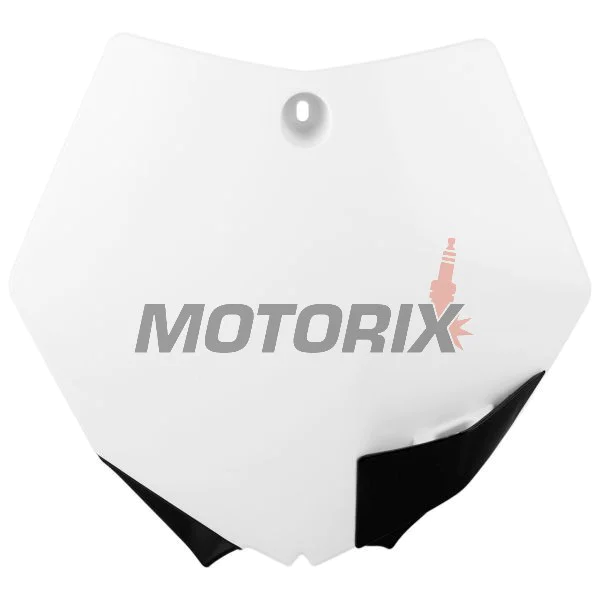 Motokrosová maska/tabulka startovního čísla -POLISPORT- bílá, KTM SX 85 2013-2017