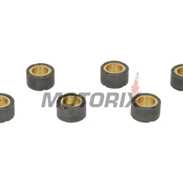 Válečky variátoru -RMS- 20x12mm, 9.6g, 6ks, Benelli Velvet 125/150 1999-2003, Italjet Jet Set 150 2002, Italjet Millenium 150 2000-2001, Malaguti Madison 125 2003-2004, Malaguti Madison 150 1999-2001, MBK YP 150 2000-2002