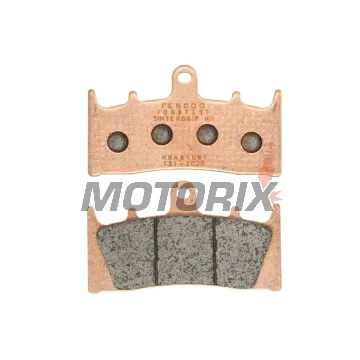 Brzdové destičky -FERODO- FDB873ST, Kawasaki ZX-6R/ZX-9R/ZX-12R Ninja (1996-2003), Suzuki GSF1200 Bandit, GSX1300R Hayabusa, GSX-R1000 (1999-2007)