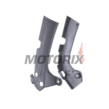 Chrániče rámu -POLISPORT- šedé, HONDA CRF 250/450 2017-2019