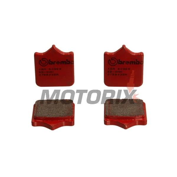 Brzdové destičky -BREMBO- 07BB33SA, Aprilia RSV Mille/Benelli TnT/BMW S1000RR/Ducati Monster S4R/KTM Super Duke 990