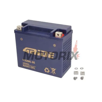 Akumulátor -4 RIDE- YTX20HL-BS 4RIDE GEL, 20Ah 12V