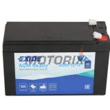 Akumulátor -EXIDE- AGM12-7F, 7Ah 12V