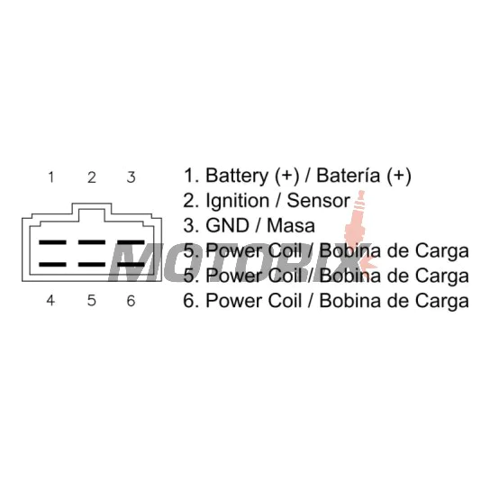 Regulátor dobíjení -DZE- regulátor dobíjení, 12V, 35A, KAWASAKI EJ, VN 650/1500/1600 1996-2008