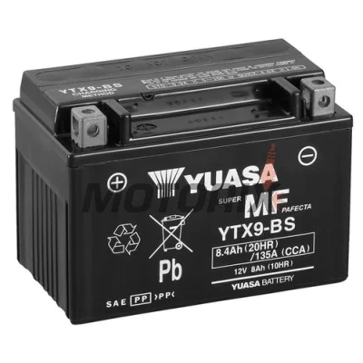 Akumulátor -YUASA- YTX9-BS, 8Ah 12V