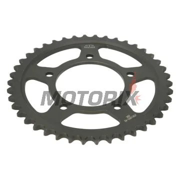 Zadní rozeta -JT- JTR1493,42ZBK, 42 zubů, černý zinek, ocelový, Kawasaki ZX-14R 1400 2006-2020, ZZR 1400 2006-2019