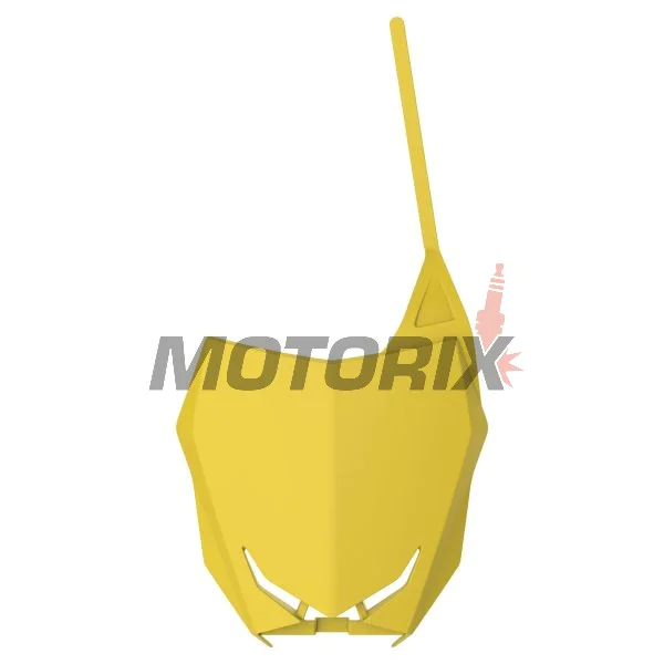 Motokrosová maska/tabulka startovního čísla -POLISPORT- žlutá, SUZUKI RM-Z 250/450 2018-2023