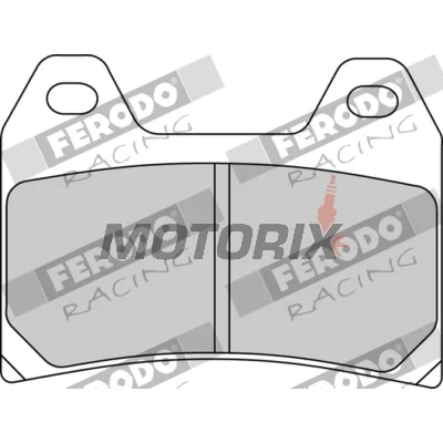 Brzdové destičky -FERODO- FDB2042EF, Aprilia Pegaso/RSV/Falco/Dorsoduro/Tuono, Benelli Tornado/TnT/TreK, BMW F/G/R nineT, Ducati Monster/Multistrada/SS/ST/Streetfighter, Husqvarna SM/Nuda/Svartpilen, KTM Adventure/Duke/LC4/Super