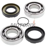 Sada ložisek a gufer klikové hřídele -ALL BALLS- Yamaha DT 250 1977-1979, IT 250 1977-1979, 1981-1983, TY 250 1977, YZ 250 1977-1987