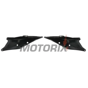 Zadní boční plasty -POLISPORT- oranžové, KTM EXC, EXC-F, SX, SX-F, XC, XC-F 125-450 2019-2022