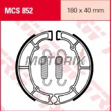 Brzdové čelisti -TRW- MCS852, 180x40mm, Kawasaki EN450-500 Vulcan LTD/GPZ550/GT-GTR550/KZ-Z400-750 LTD/VN400-850 Vulcan Classic/ZL600 Eliminator (1979-2006)