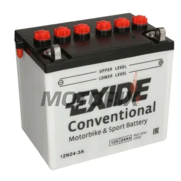 Akumulátor -EXIDE- 12N24-3A, 24Ah 12V