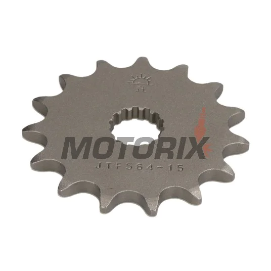 Přední pastorek -JT- JTF564,15, 15 zubů, Gas Gas EC 125 2003-2015, Yamaha DT 200 1989-1995, WR 125 1998, WR 200 1991-1993, XVS 125 2000-2004, YZ 125 1987-2004